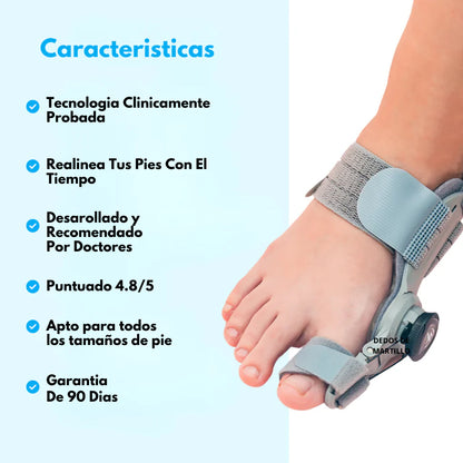 Corrector de Juanetes | Lo Corrige Desde Casa Sin Cirugías - Sin Dolor - Sin Medicamentos
