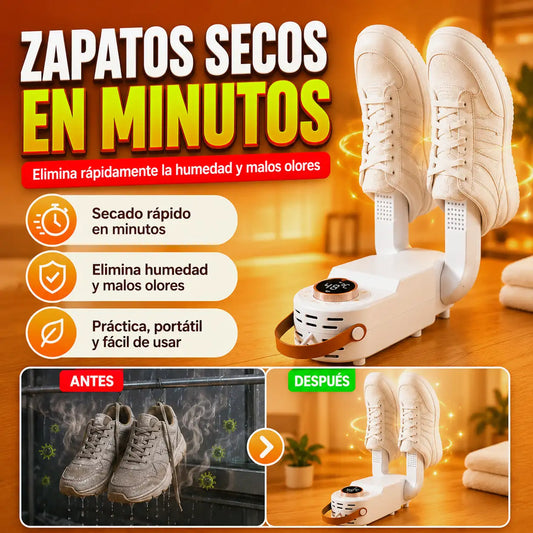 Secadora de Zapatos DryNow - Seca y Elimina el mal olor de los Zapatos en minutos